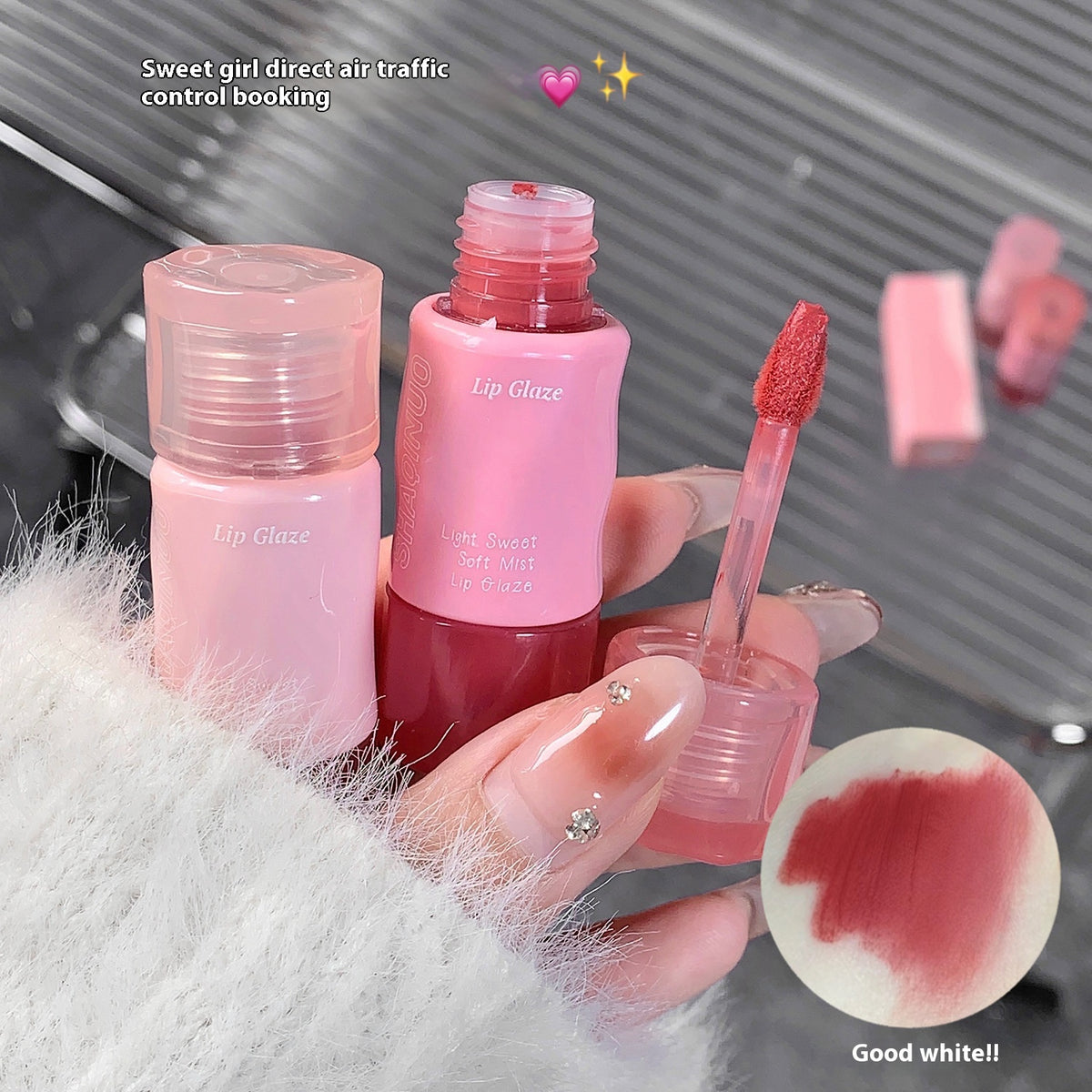 Matte Lipstick Set - Velvet Lip Color No Stain Long-lasting Lip Mud