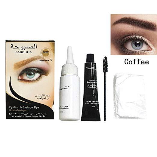 Multicolor Eyebrow Dyeing Cream - Precision Brow Color for Natural Look