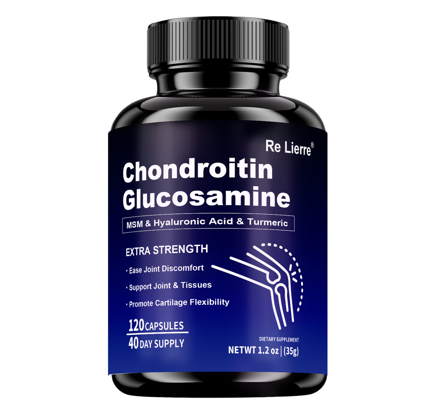Glucosamine Chondroitin MSM Joint Support Supplement - 60 Capsules