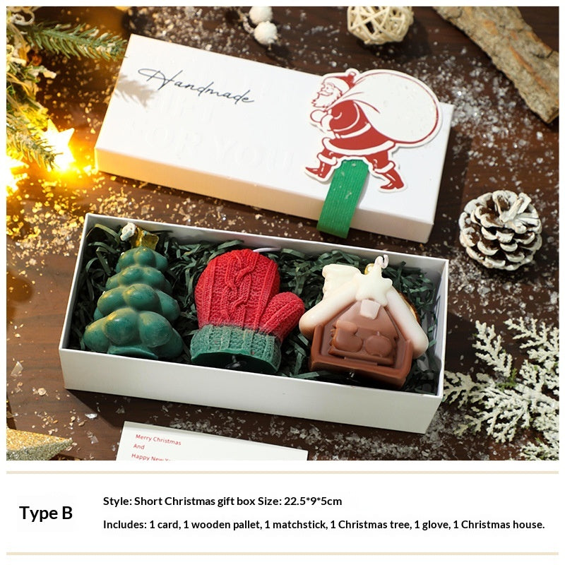 Christmas Candle Gift Sets - Aromatherapy Holiday Decorations & High-End Gift Boxes