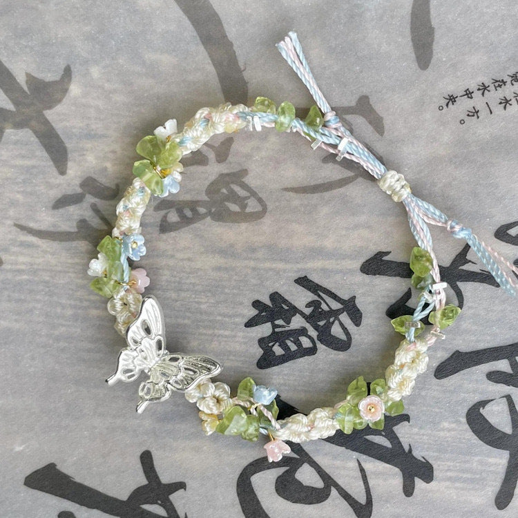 Handmade Woven Bracelet Carrying Strap - Exquisite Adjustable Jewelry Accessory