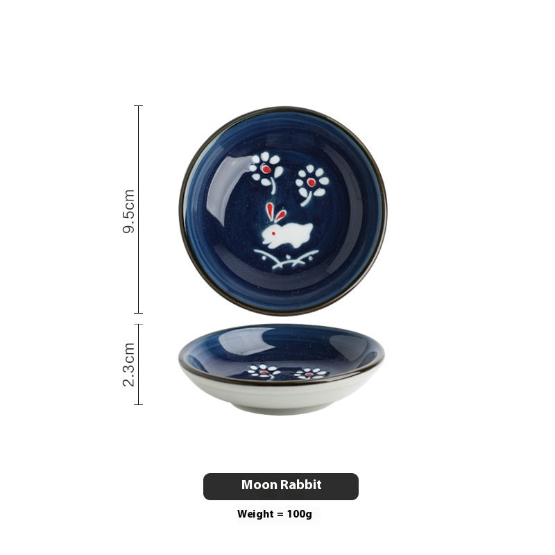 Ceramic Plant Flower Dish Saucer for Home & Garden Kitchen Decor
