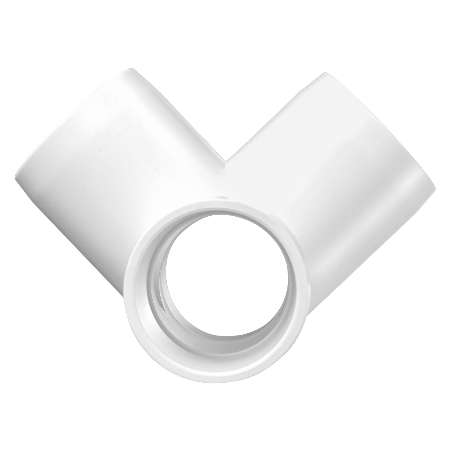 4-Way PVC Pipe Fittings - 10-Pack Elbow Connectors