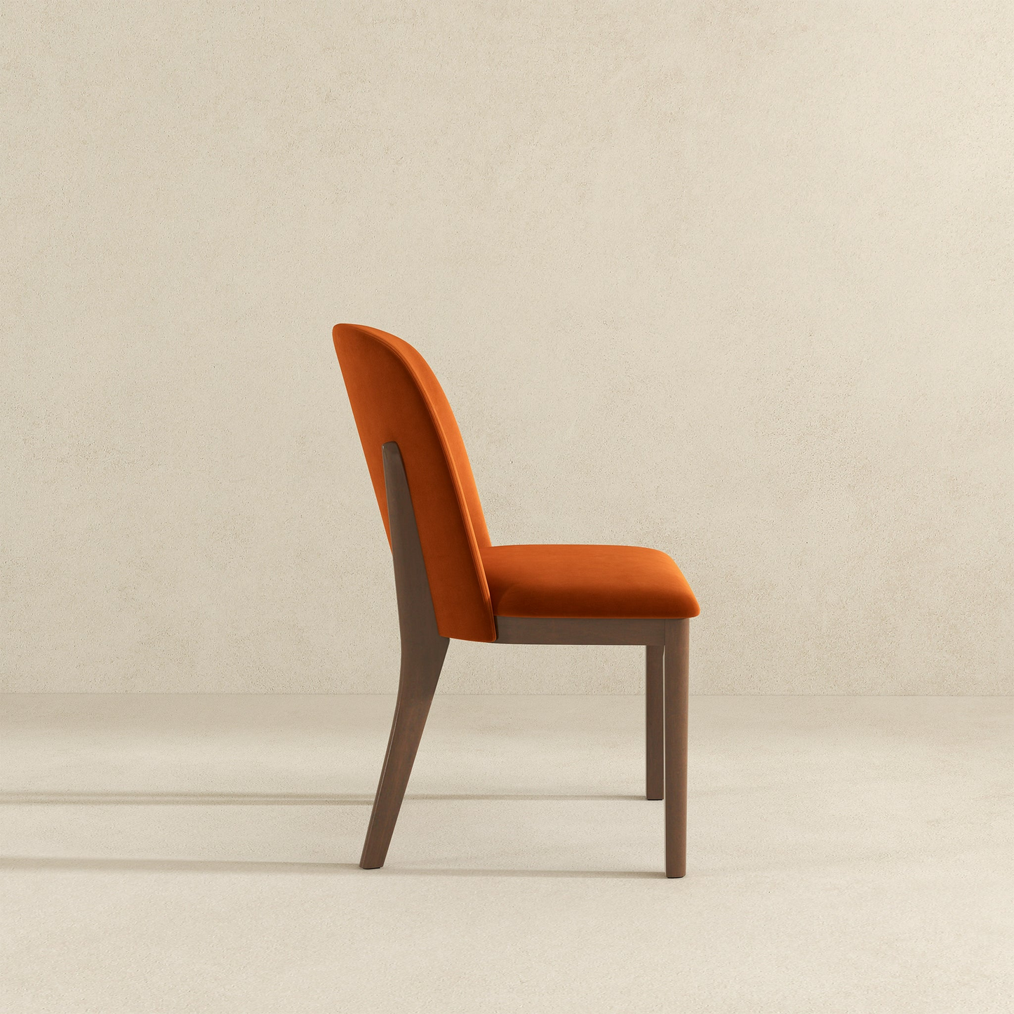 New Design Dining Kitchen Mid-Century Modern Chairs With Wood Legs