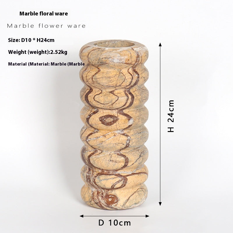 Marble Vase Decoration - Large and Small Sizes for Home & Garden