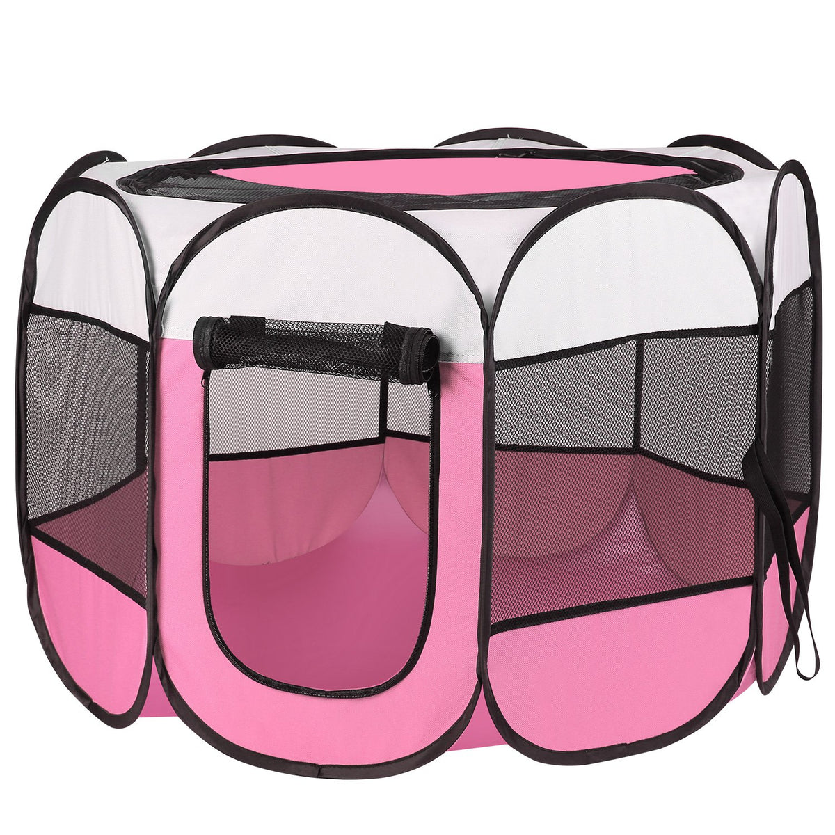 Portable Foldable Pet Tent for Dogs Cats & Small Pets - Water-Resistant Indoor Outdoor Kennel
