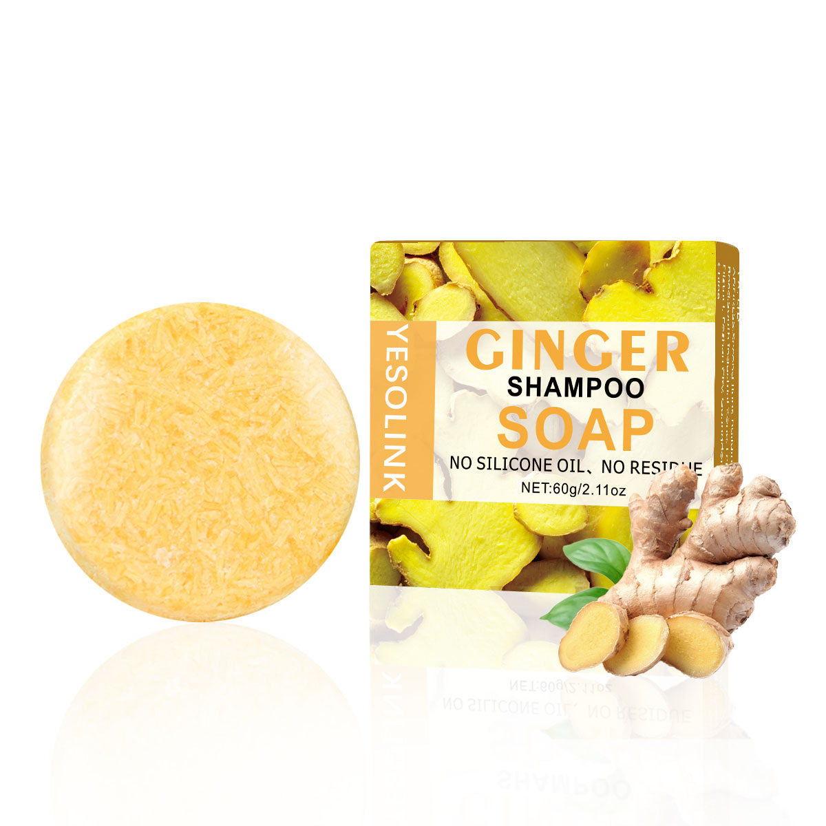 Ginger Shampoo Bar - 60g