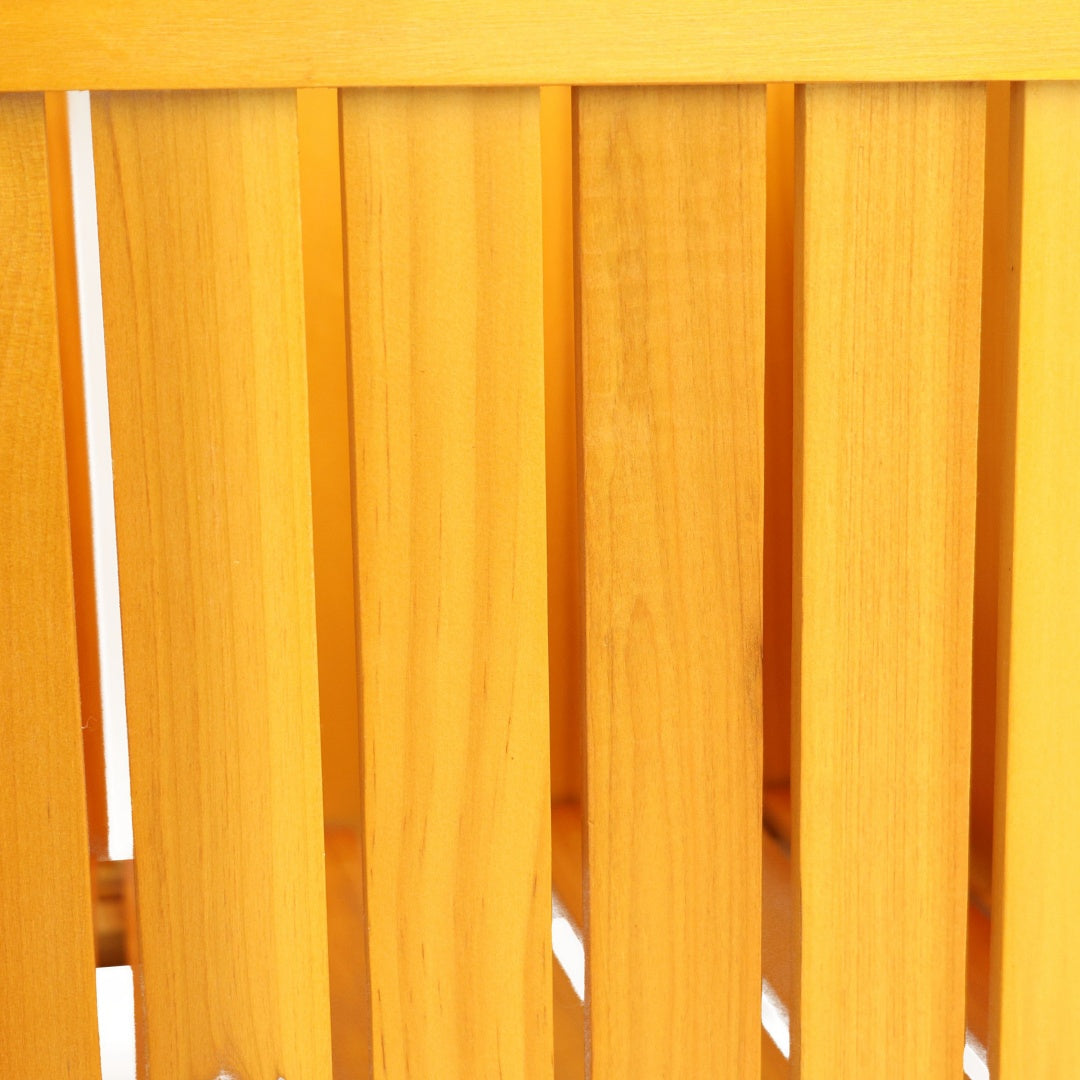 Wooden Outdoor Square Planter Box for Garden & Patio - Teak