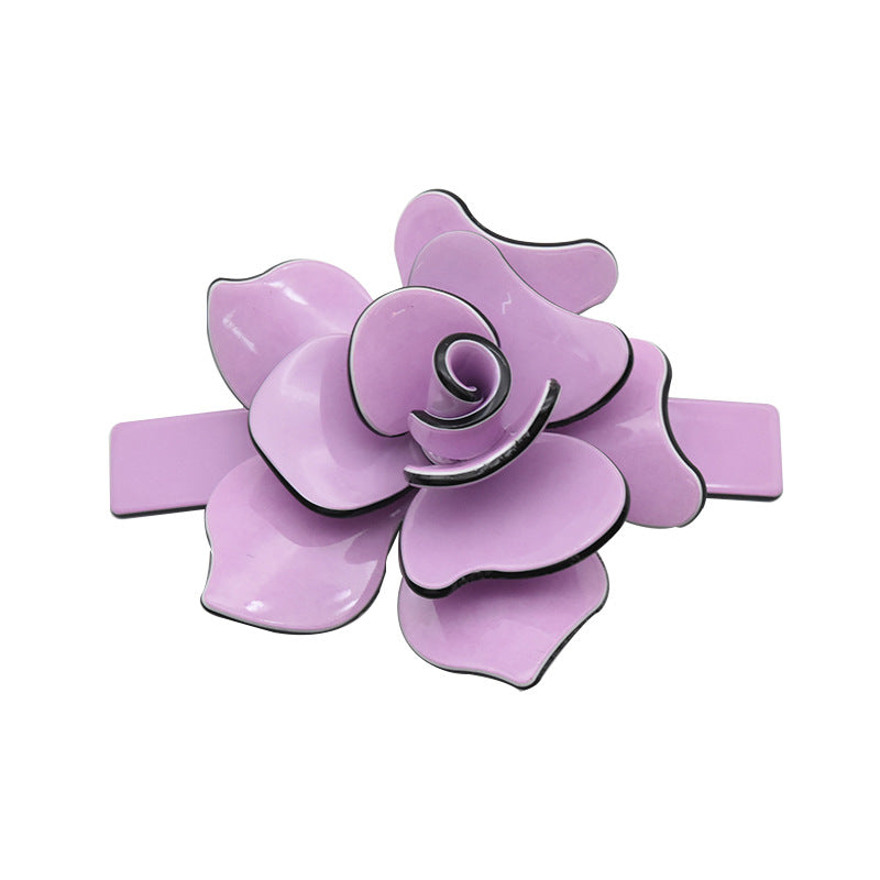 Women's Summer Cute Camellia Hair Barrettes for Hair Accessories