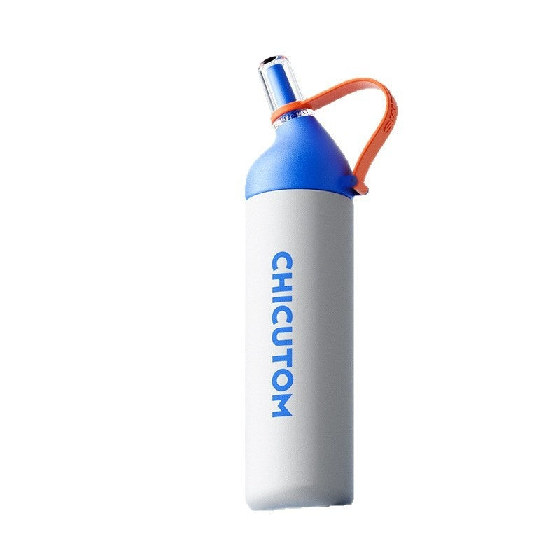 Large Capacity Thermal Mug with Straw - Insulated Travel Cup for Students