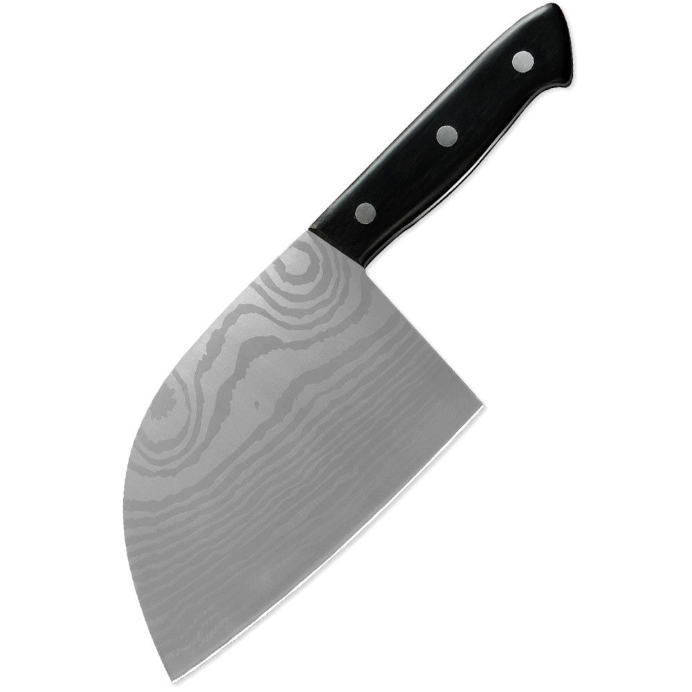 Stainless Steel Butcher Knife - Hand Forged Kitchen Knife