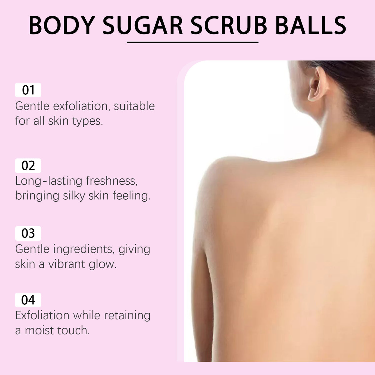 OCEAURA Exfoliating Dull Polish Bead Gentle Cleansing Care Silky Skin