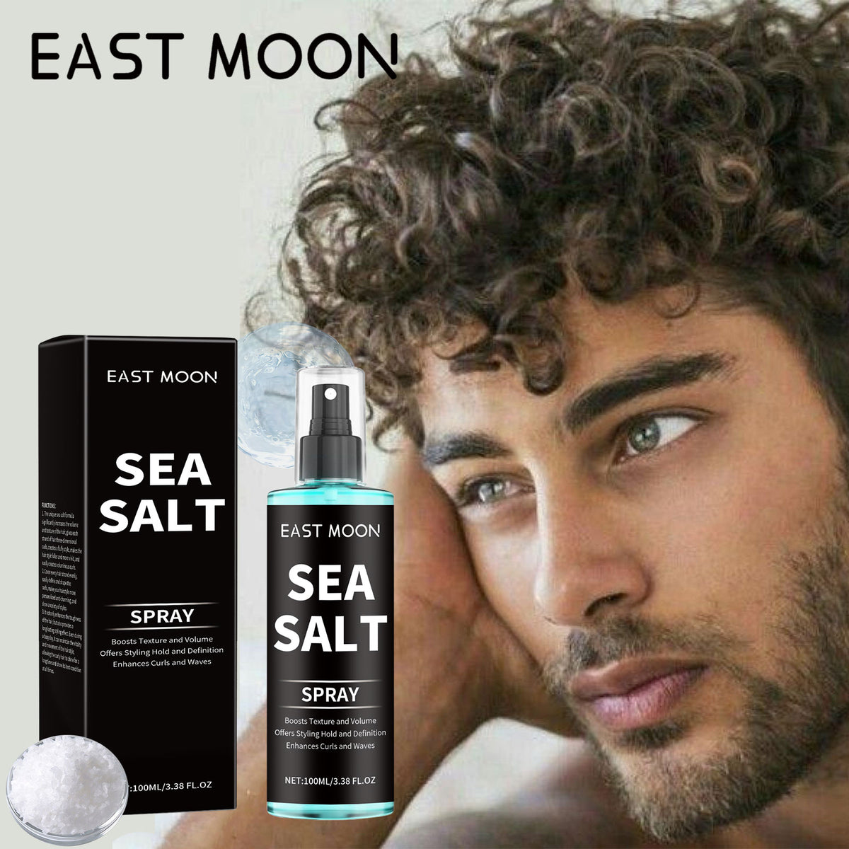 Sea Salt Texturizing Curl Spray – 100ml