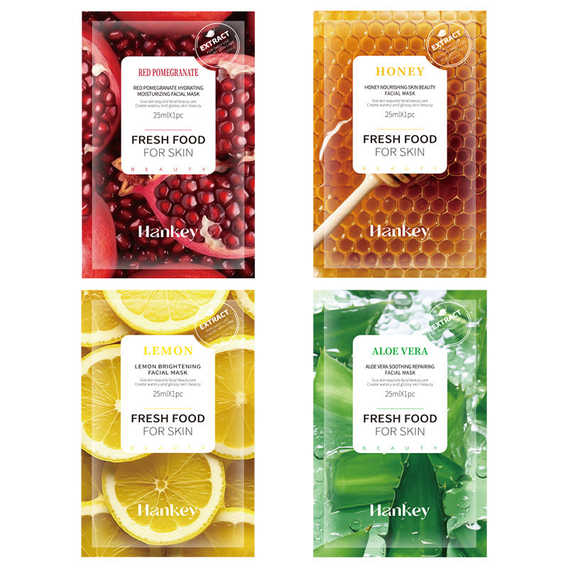 Moisturizing Fruit Facial Mask Set - Brightening & Hydrating Skin Care