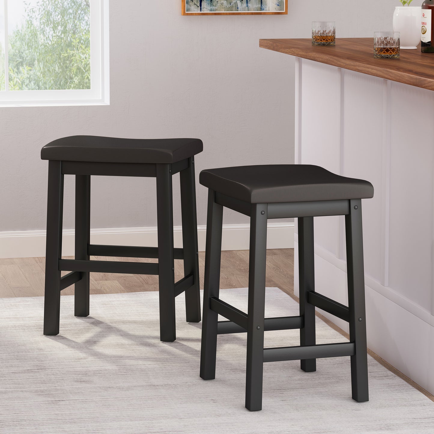POMEROY 24IN SADDLE STOOL