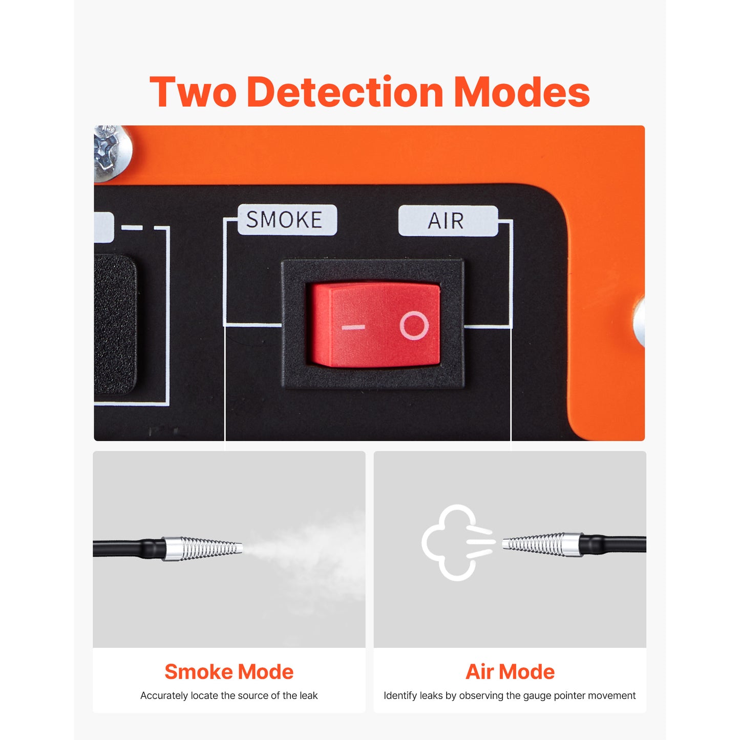 Automotive Leak Detection Smoke Machine with Built-in Air Pump for Cars & Trucks