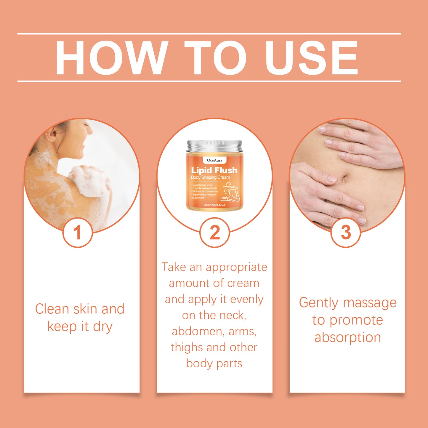 Body Firming Cream with Ginger & Grapefruit Extract - Multiple Sizes