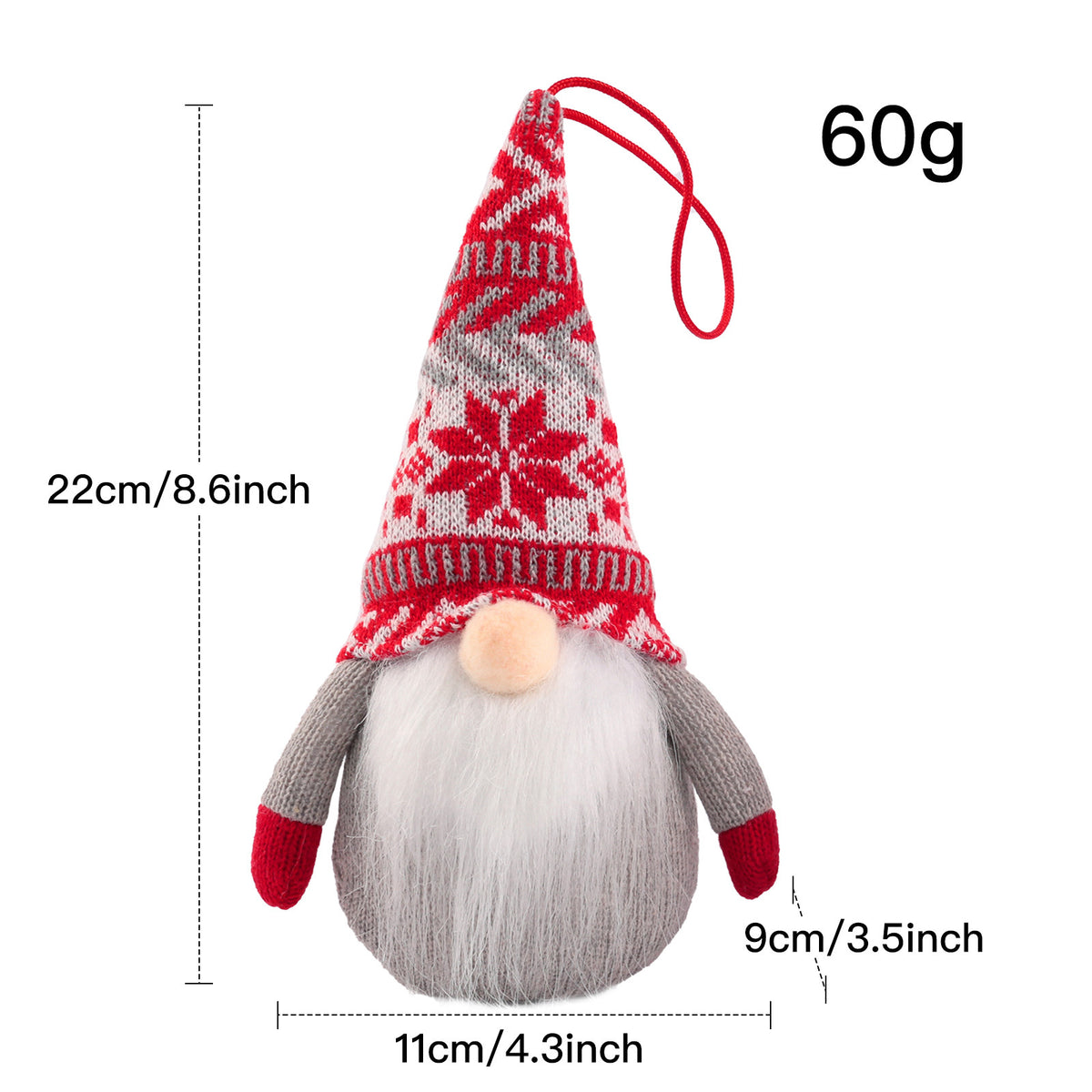 Christmas LED Luminous Doll Decoration - Nordic Holiday Ornament