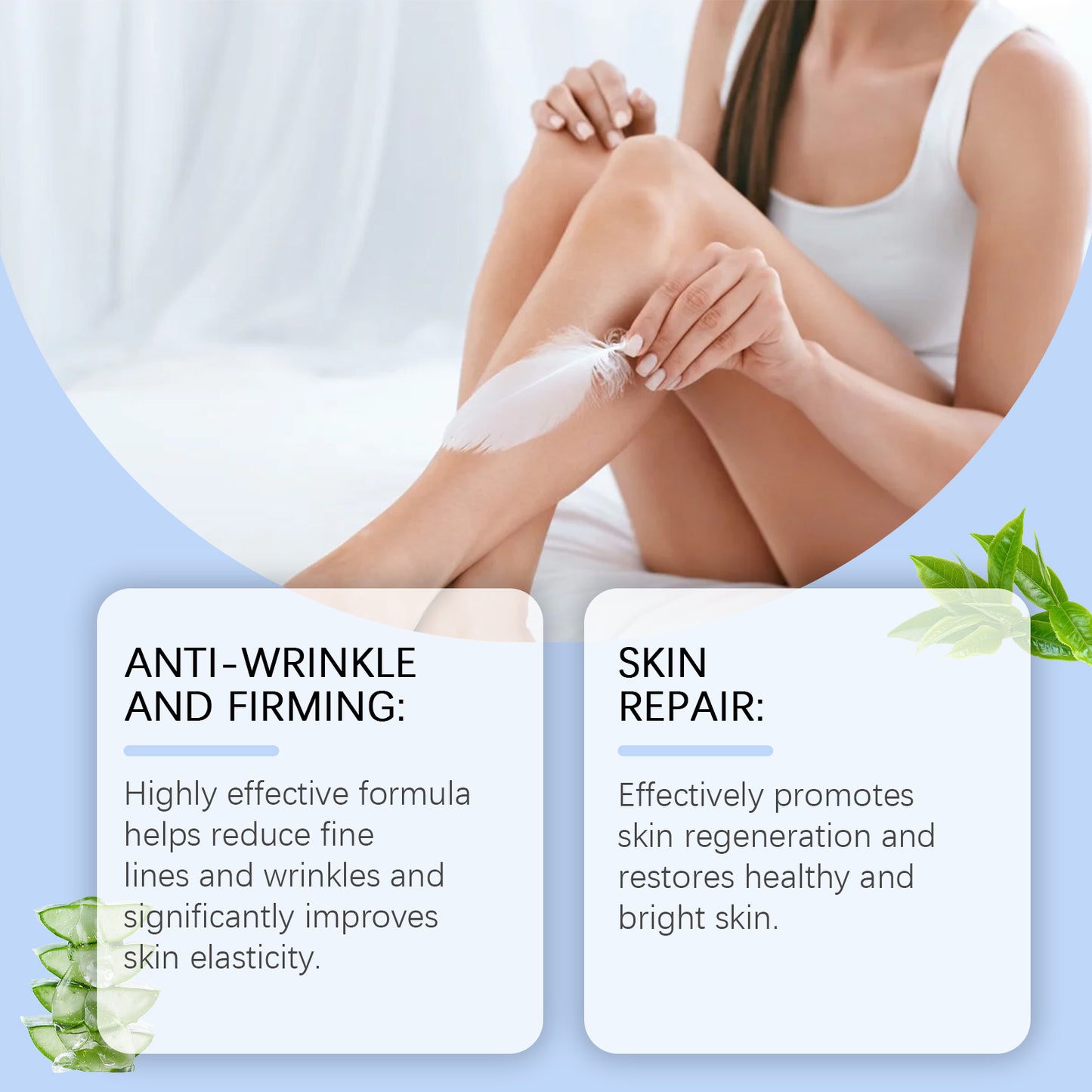 Retinol Moisturizing Cream for Face and Body - Firming & Anti-Aging Skin Care