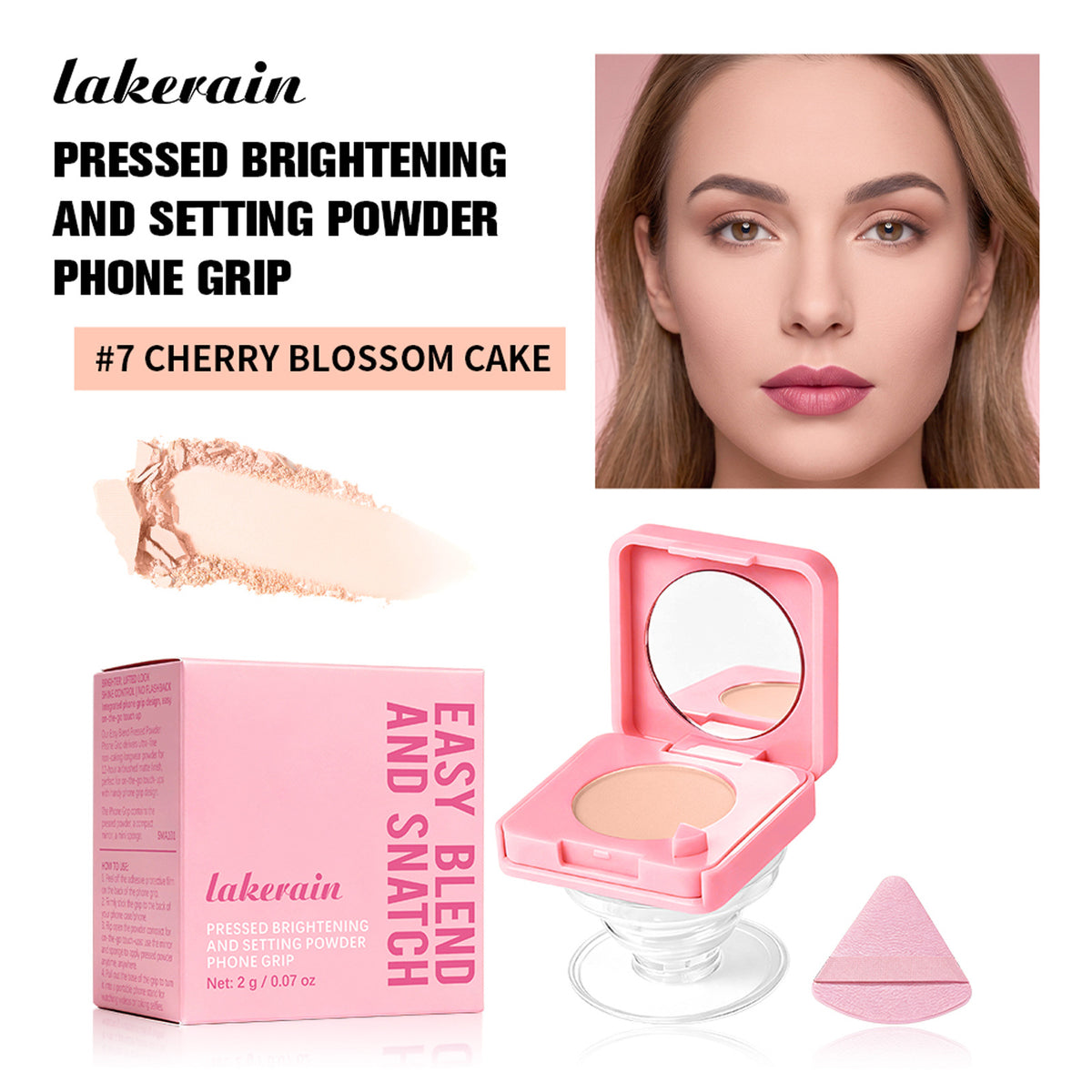 Baked Setting Powder Compact - All Colors & Sizes for Flawless Skin
