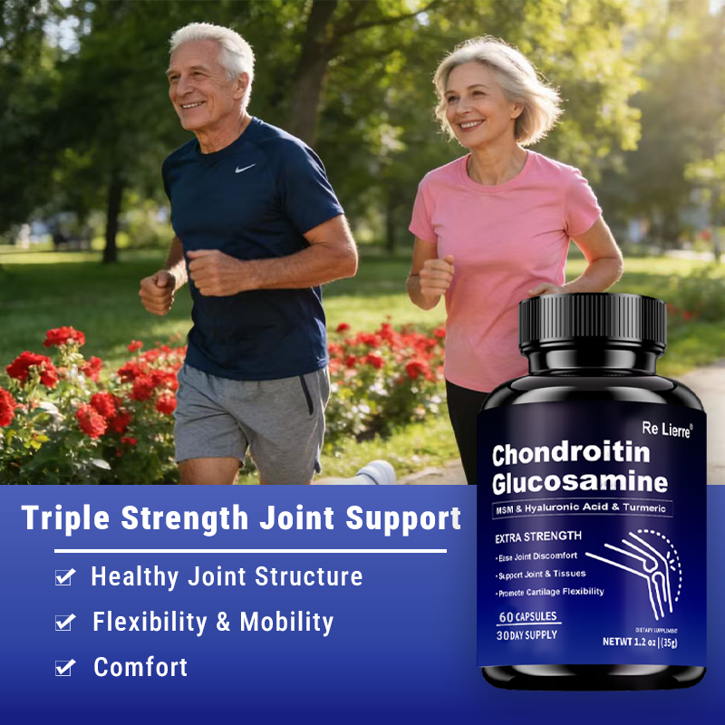Glucosamine Chondroitin MSM Joint Support Supplement - 60 Capsules