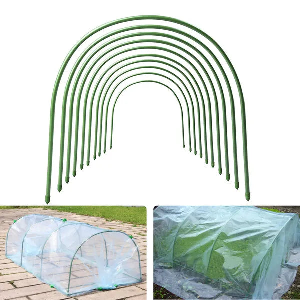 12-Pack Greenhouse Plastic Elbows for Arch Support - 4ft