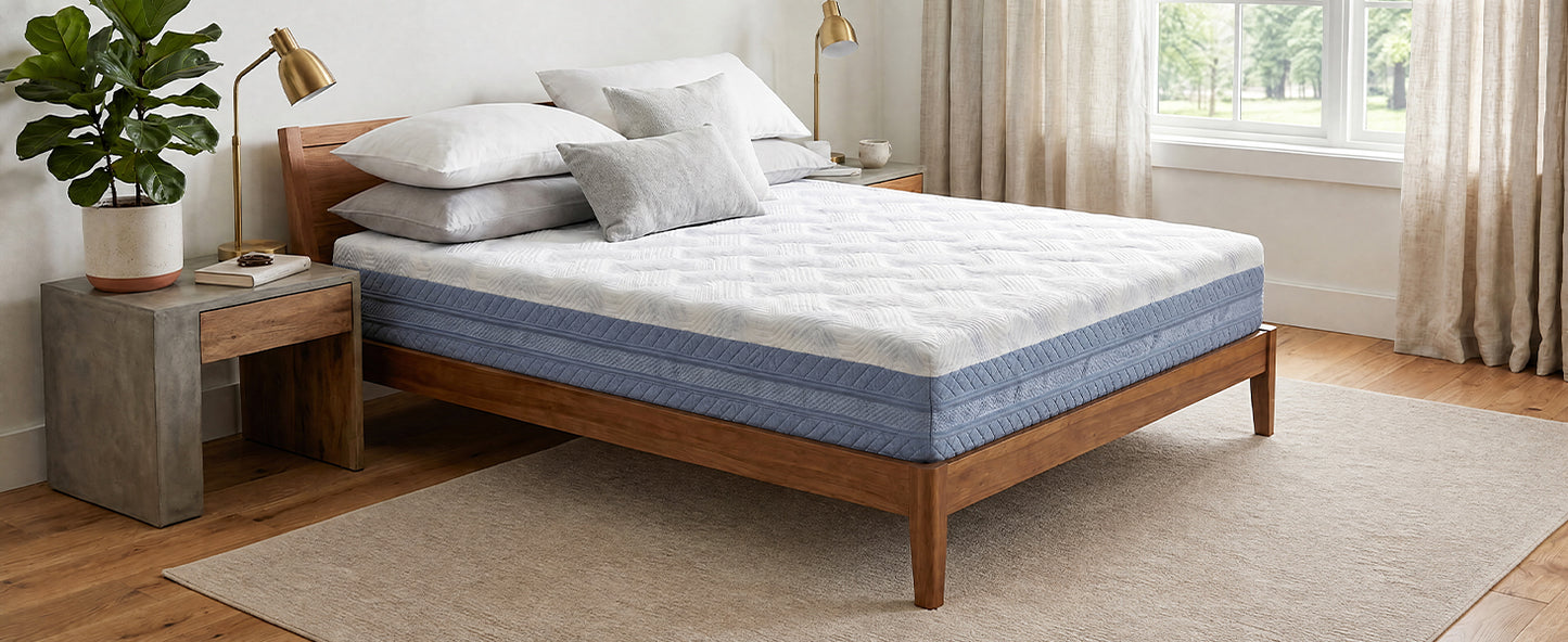 10-Inch Queen Size Medium Firm Memory Foam Mattress