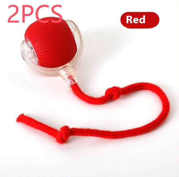 Interactive Cat Toy Ball with Multiple Modes and Realistic Sounds - Fun Pet Chase Toy