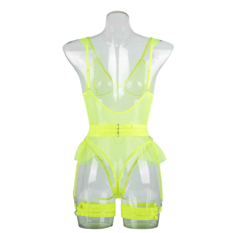 Lace Mesh Strap Garter Body-Shaping Corsets for Women
