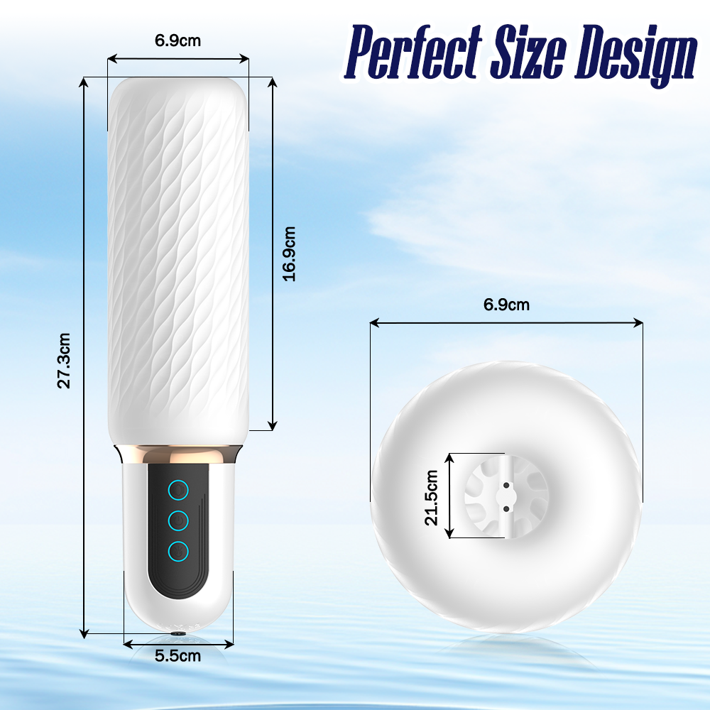 Automatic Realistic Male Masturbator - Life Size Thrusting Device