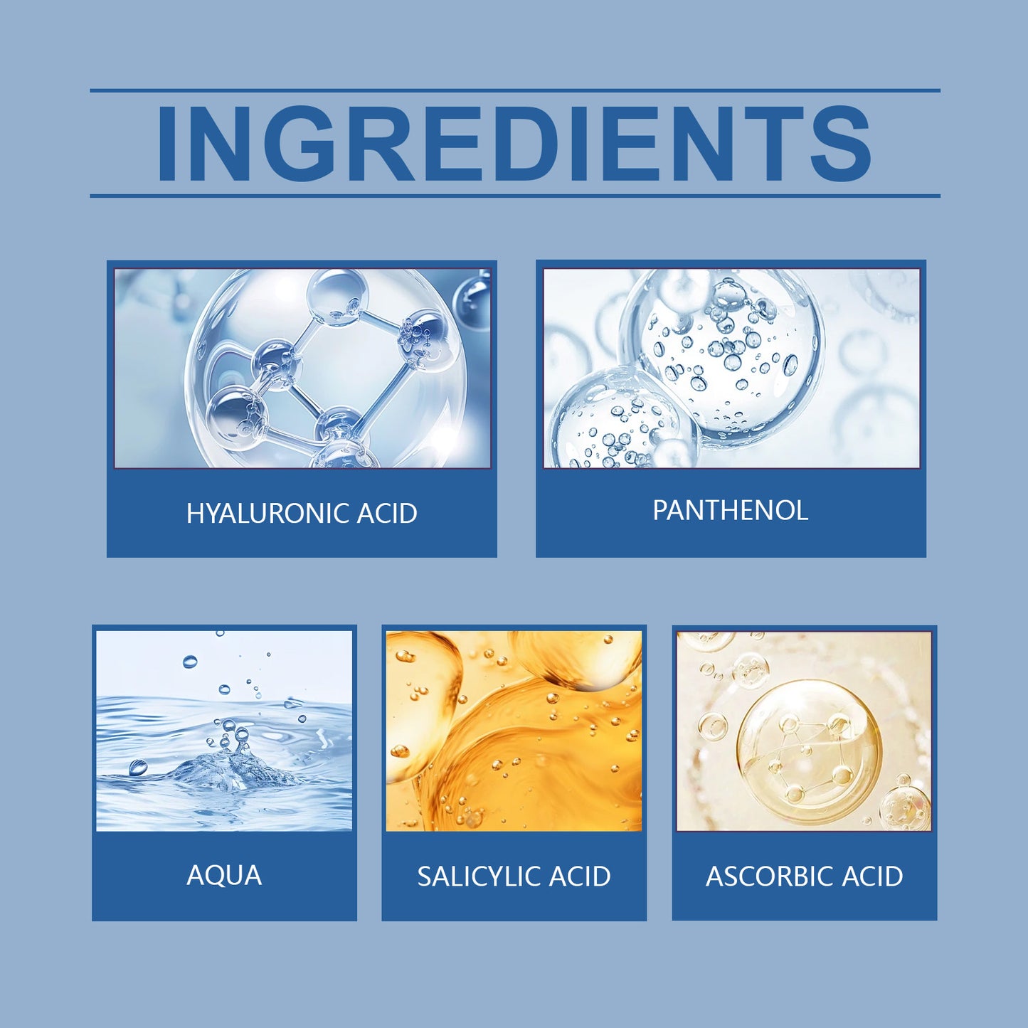 B5 Facial Moisturizing Serum with Hyaluronic Acid - 30ml Hydrating Essence