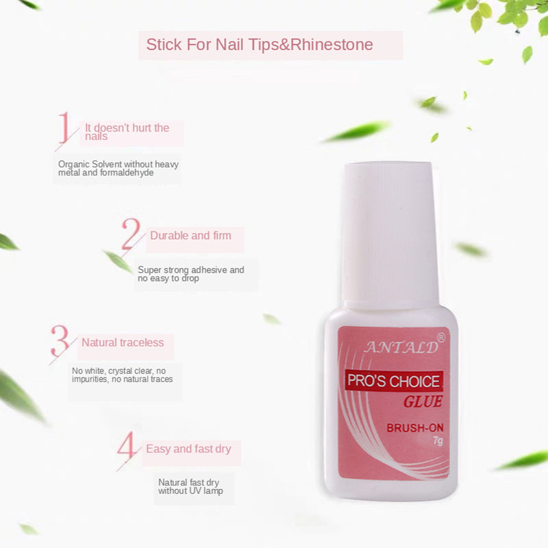 Nail Glue - Strong Adhesive for Nail Art & Diamond Jewelry