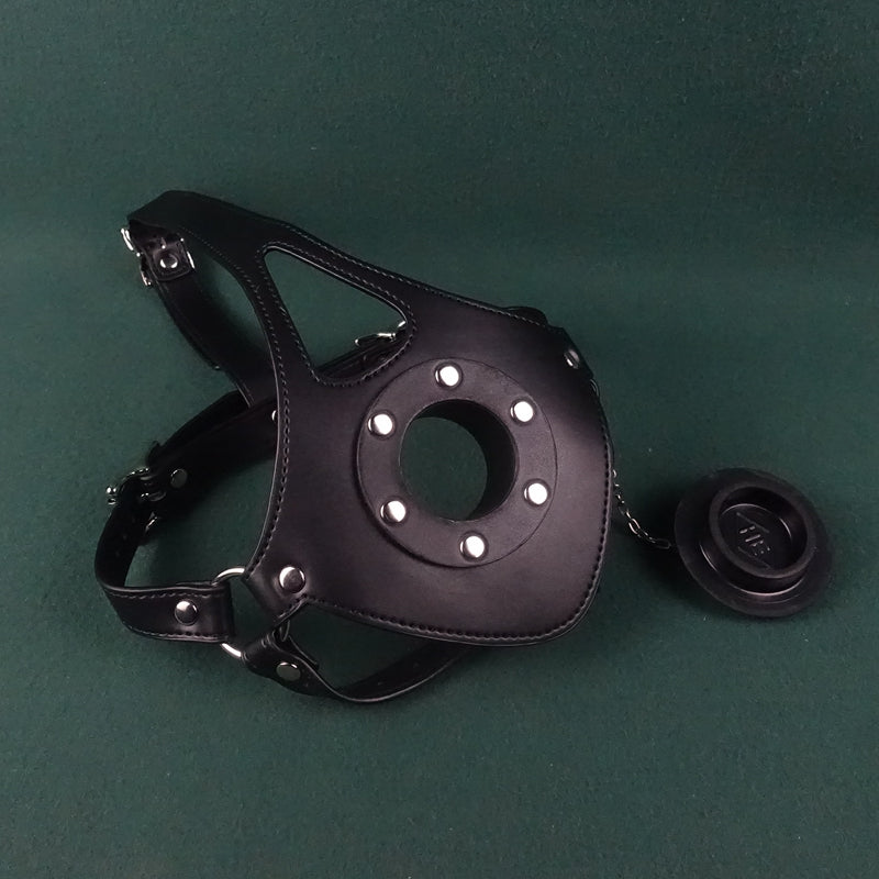 Horse Harness Metal Ring Gag Bit Adult Training Equipment
