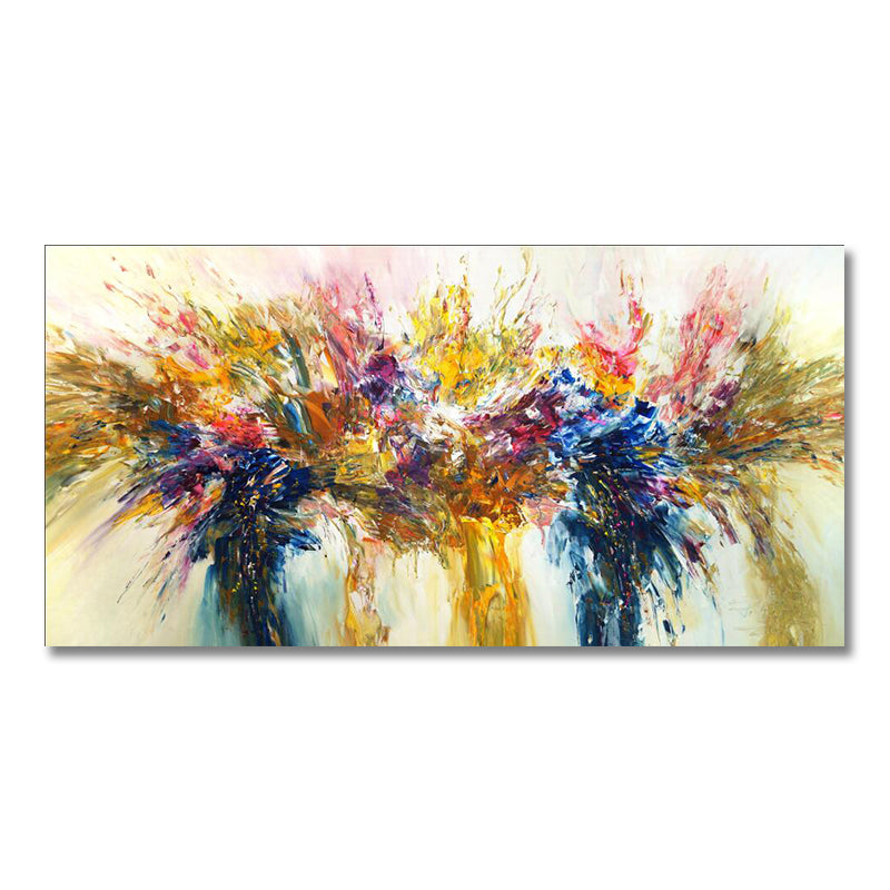 Custom Inkjet Canvas Painting with Framed Triptych Wall Art