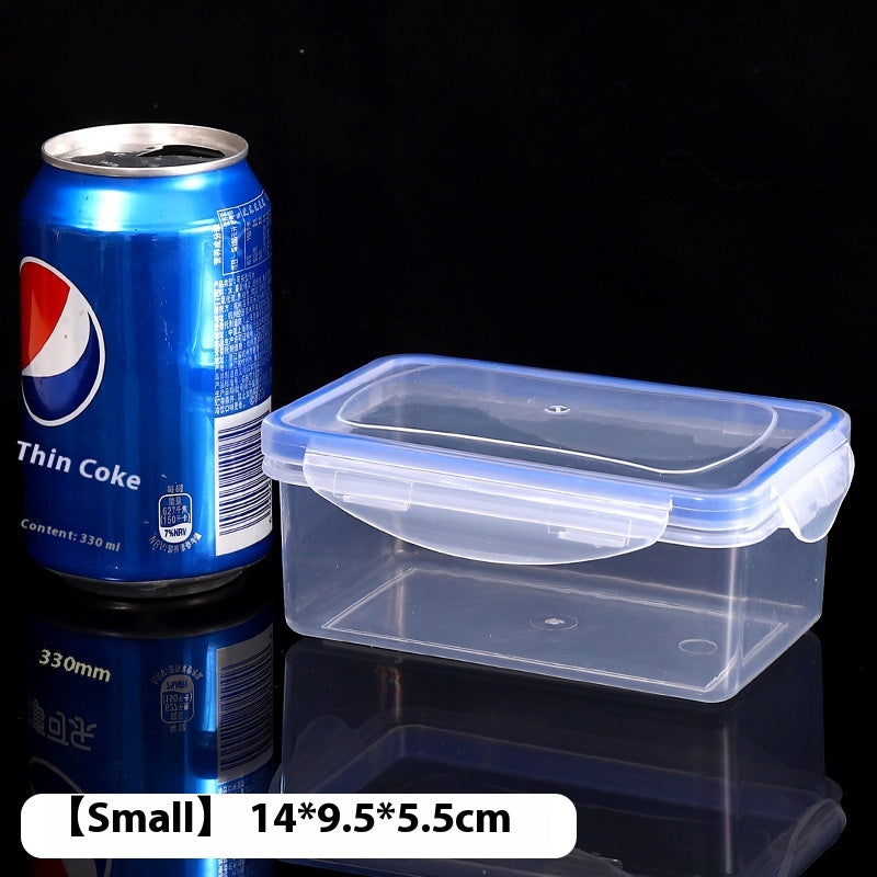 Vegetable and Egg Storage Box with Lid - Food Grade Plastic Refrigerator Organizer