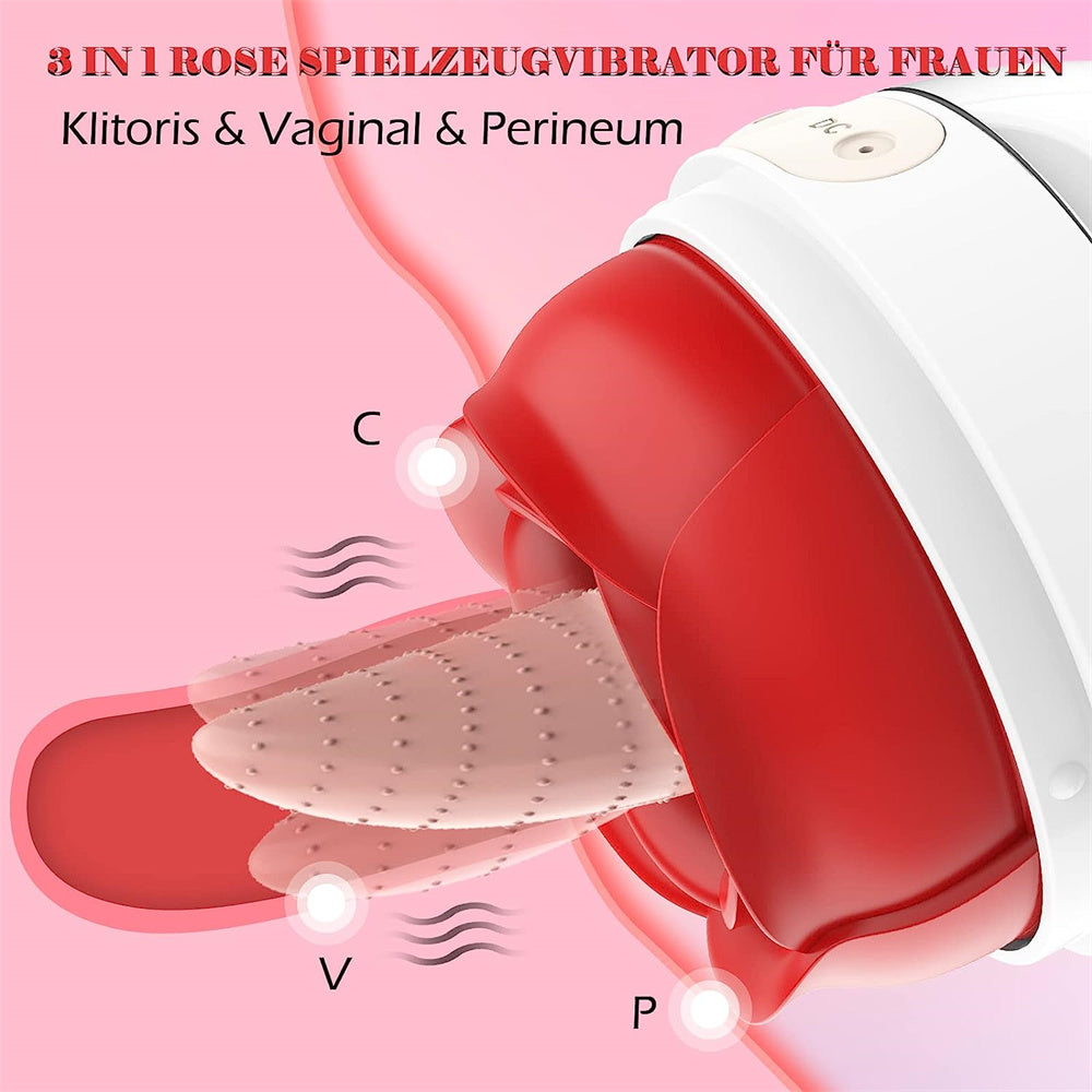Erotic Diving Eggs Vibrator - Clitoral & Male Masturbator - Red