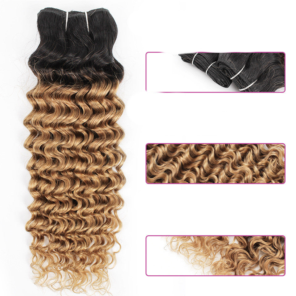 Real Hair Curtain Wig - Multiple Sizes