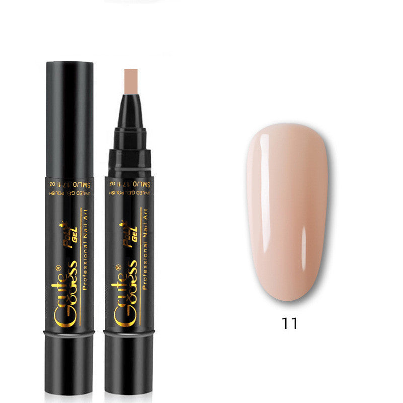 3-in-1 Magnetic Nail Art Pen - Quick-Dry Gel for French & Water Ripple Effects