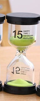 Quicksand Hourglass Bottle - Creative Glass Timer for Home Decor