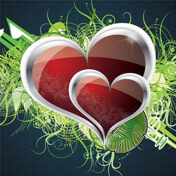 Diamond Painting Cross Stitch Kit - Full Square & Round Resin Diamonds for Home & Gift