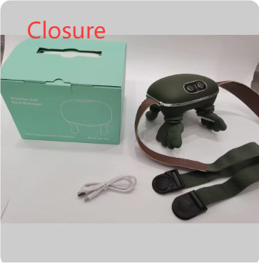Electric Neck And Shoulder Muscle Massager Wireless Back Kneading