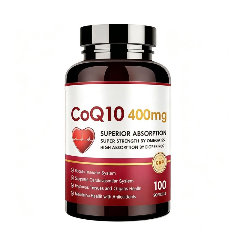 Coenzyme Q10 Softgels for Children - 100 Capsules