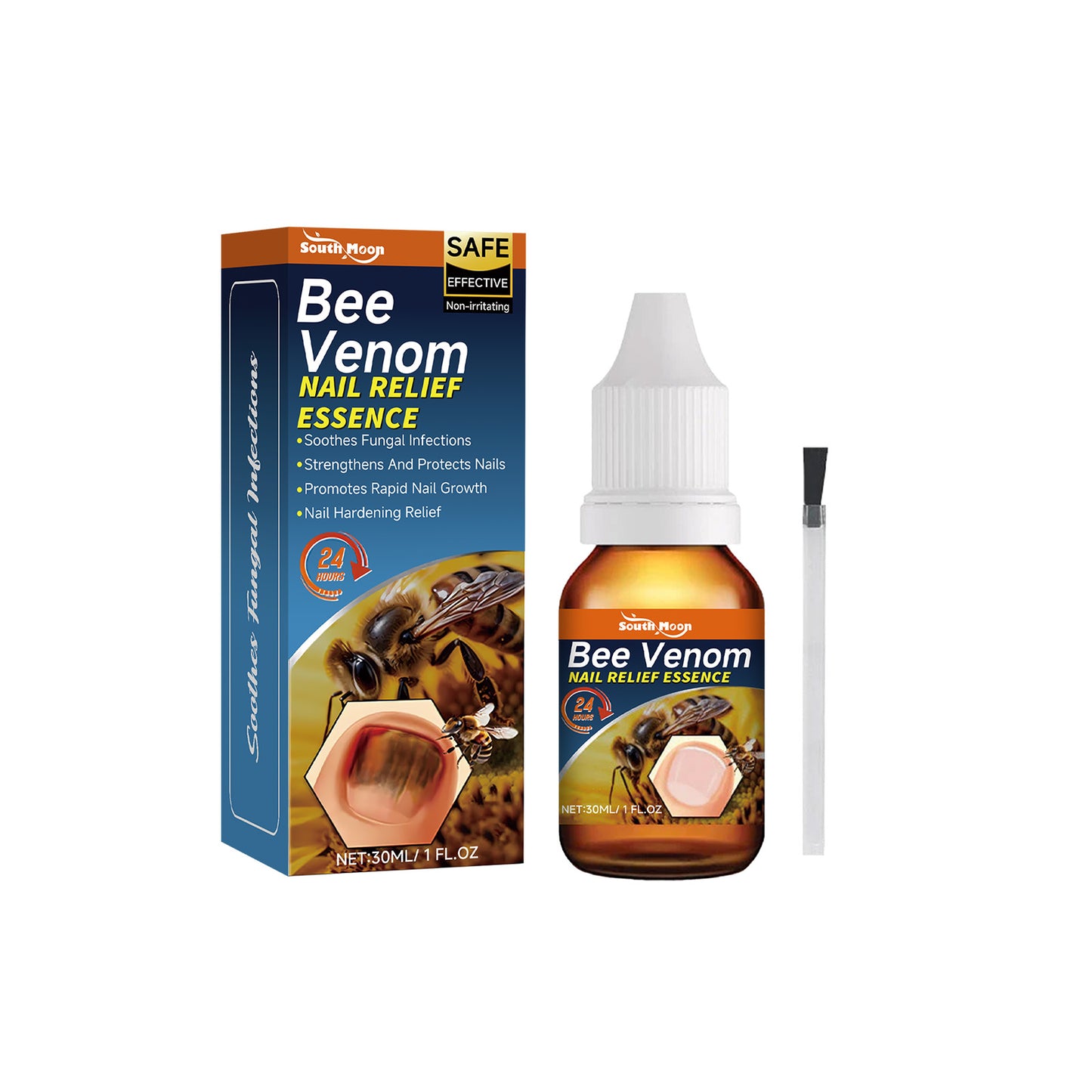 Nail Repair Spray - Moisturizing Nail Treatment with Vitamin E - 30ml