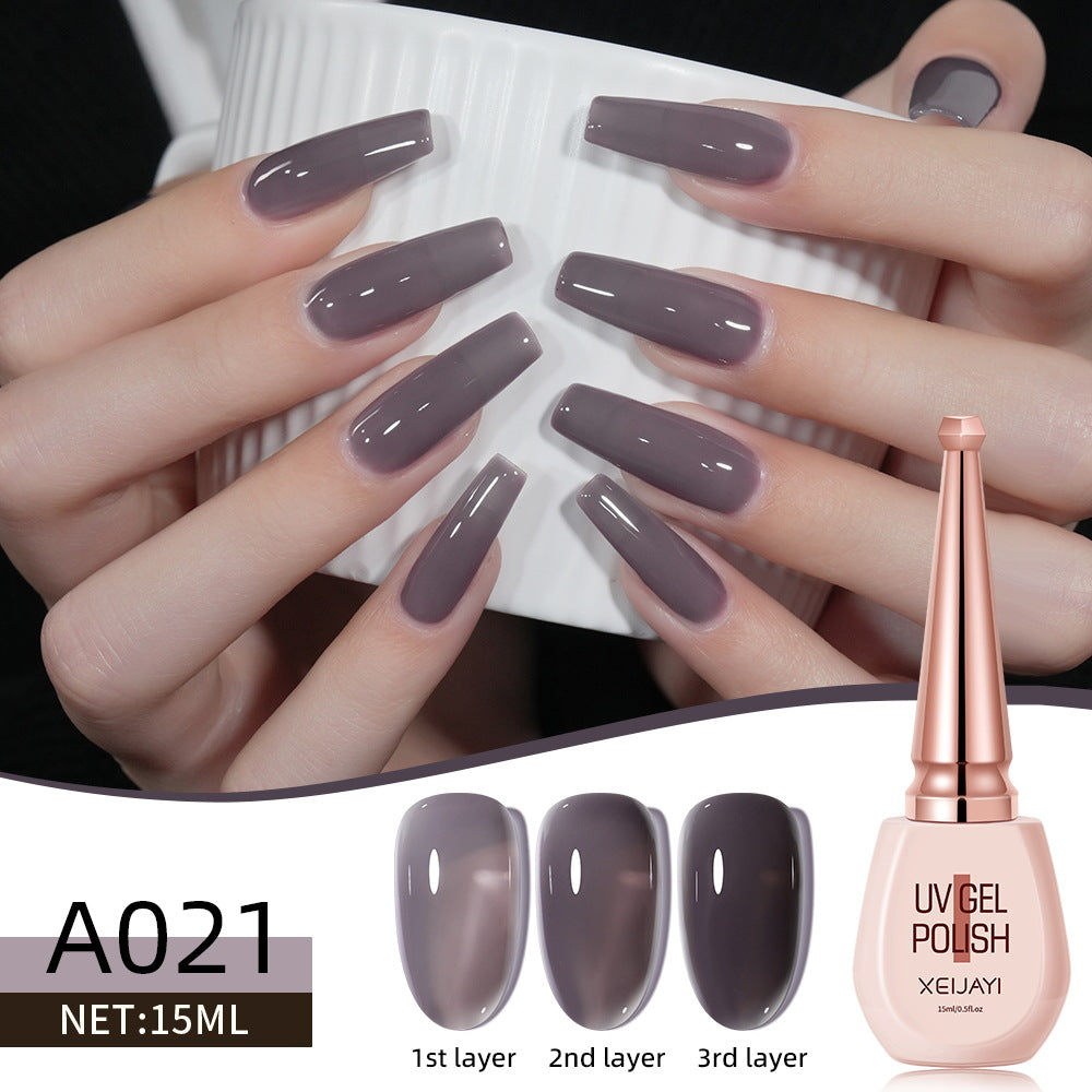 Transparent Jelly Ice Suit for Nail Art - Multiple Colors & Variants