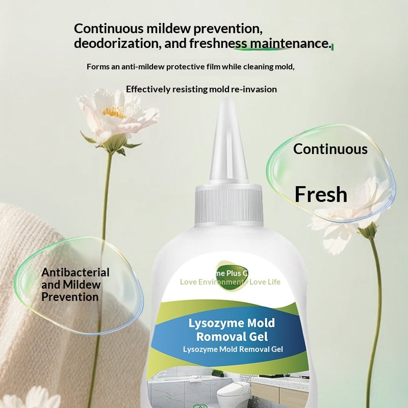High-Capacity Mold-Removal Gel for Washing Machine Drums & Seals