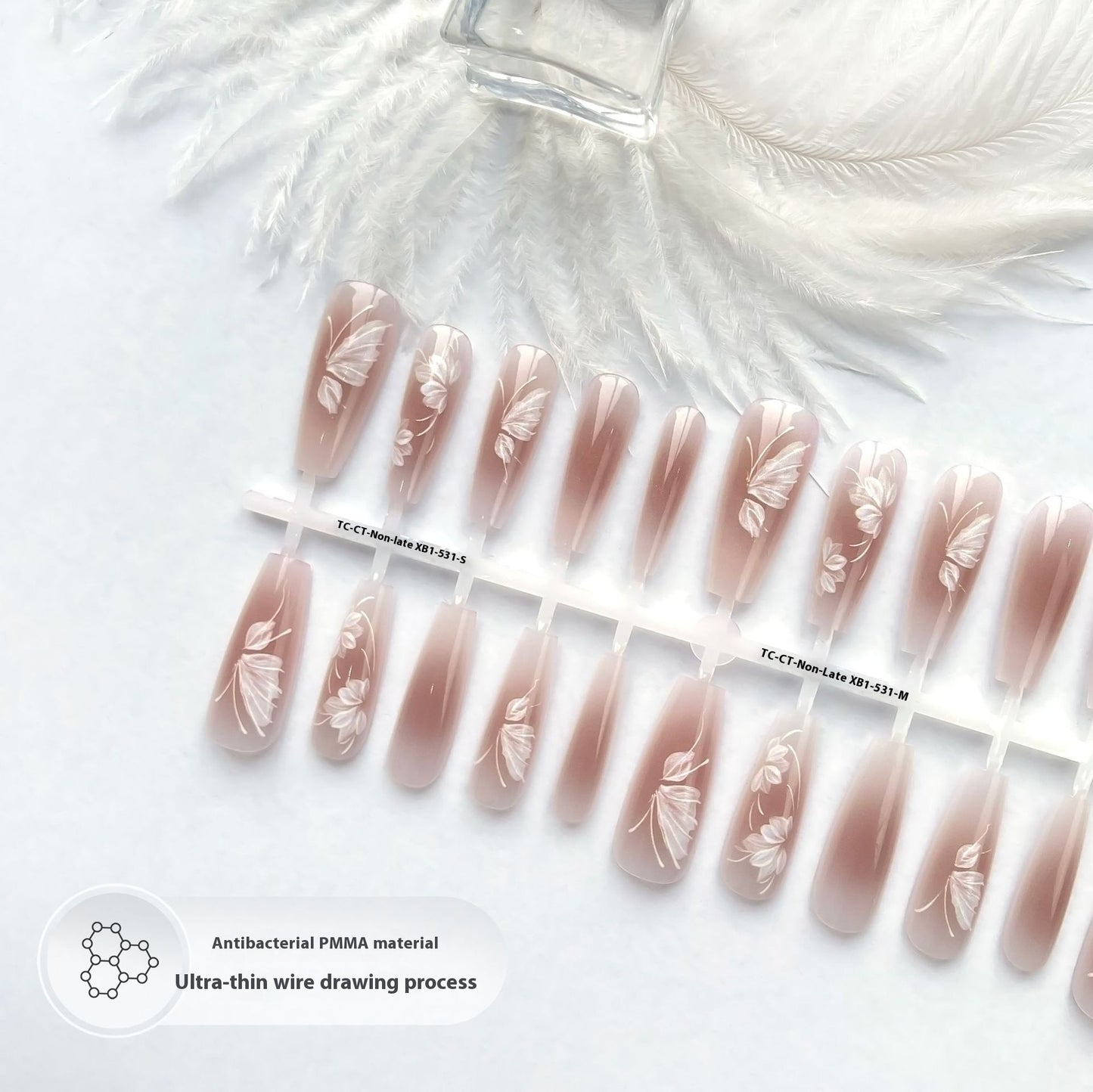 Ancient Style Wind Nail Art Stickers for Elegant Manicures - Bright Surface