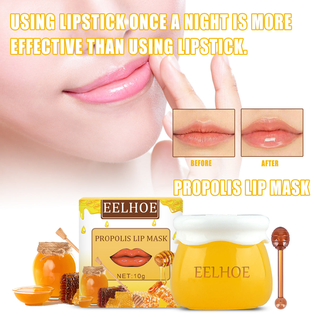 Brightening & Moisturizing Lip Balm with Honey & Yuzu - Repair Formula