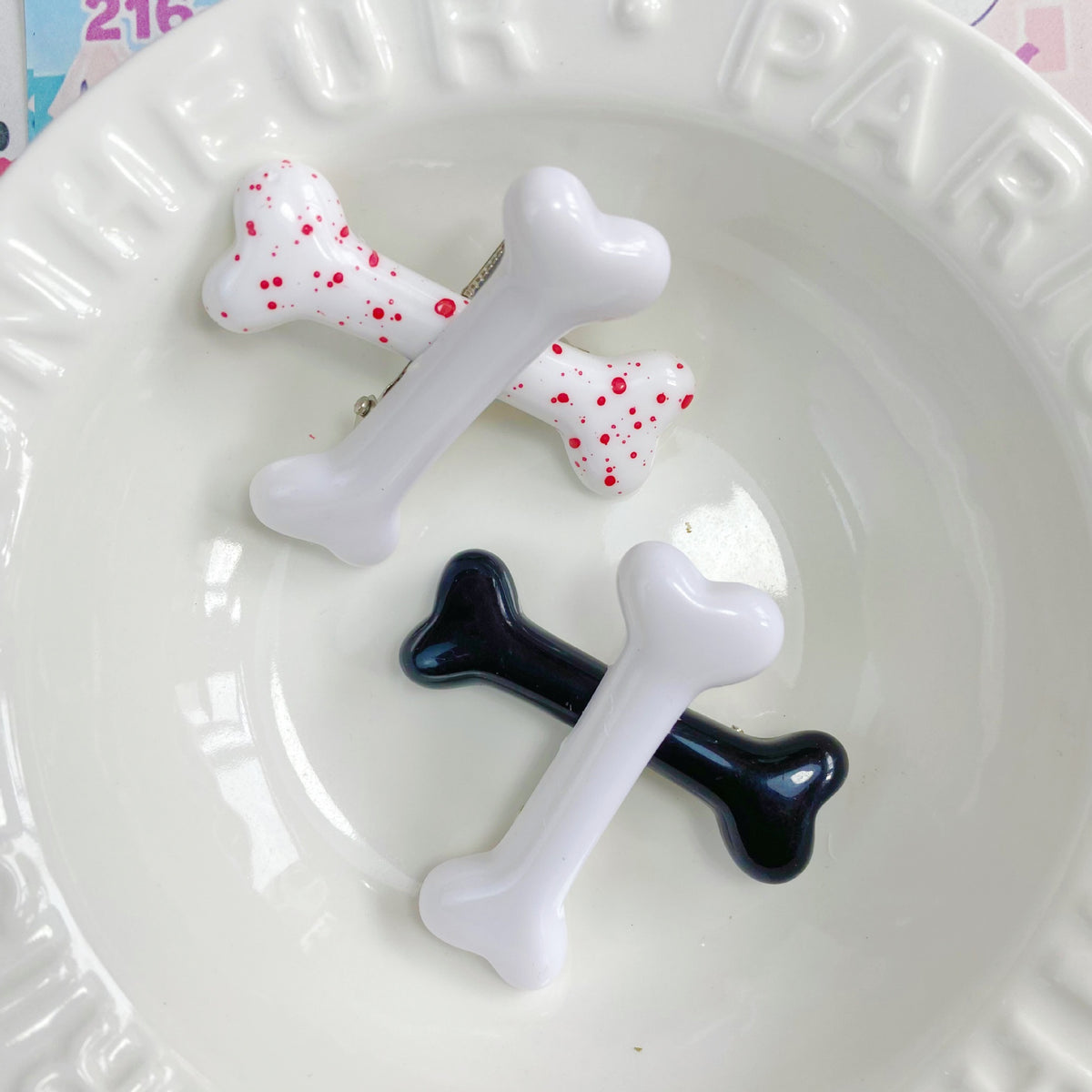 Women’s Cute Artificial Bone Hair Clip - Trendy Y2K Hair Accessories for Women