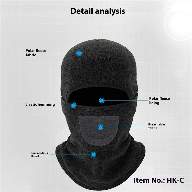 Windproof Cycling Mask - Waterproof Winter Hood