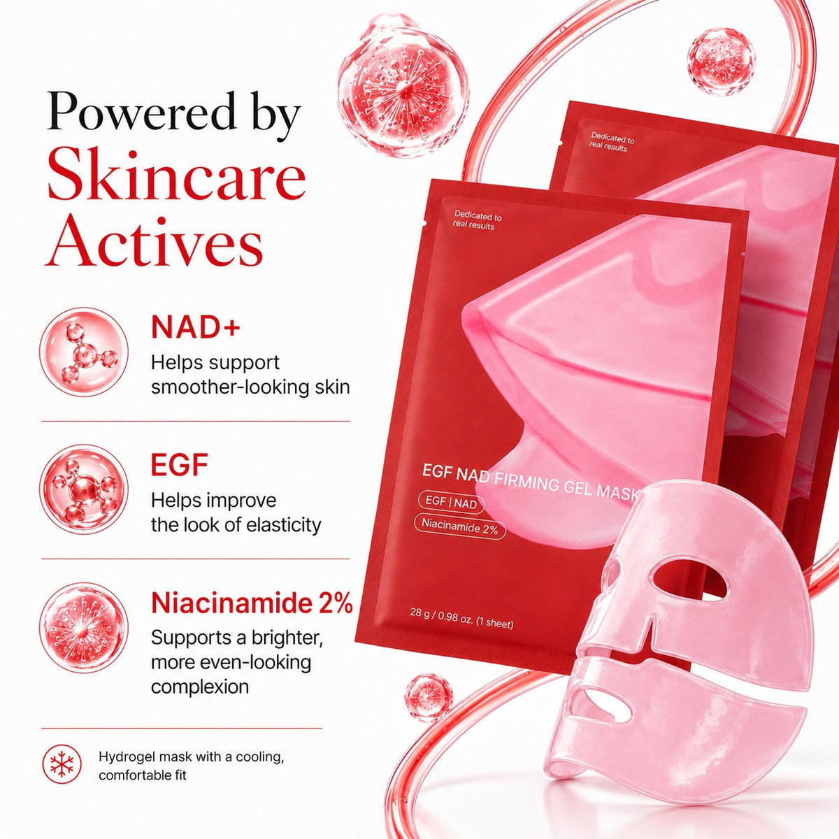 Niacinamide Moisturizing Gel Mask